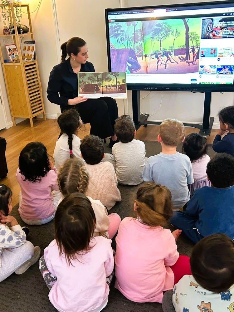 NAIDOC week in Kindergarten at Enrich Early Education in Southport, Gold Coast