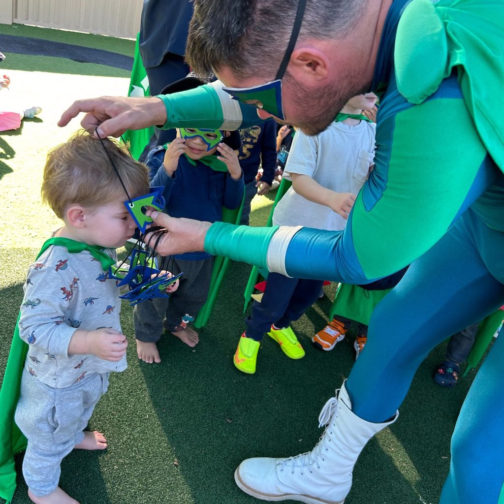 The Recycleman Show, an interactive educational program