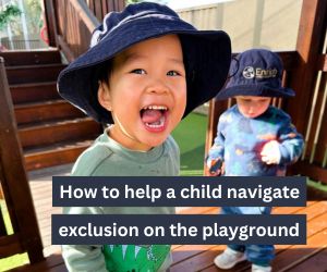 Navigating exclusion in the playground