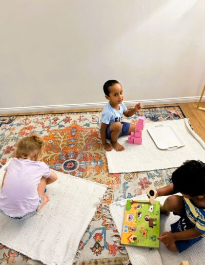 Morning routine in Pre-Kinder Enrich Early Education