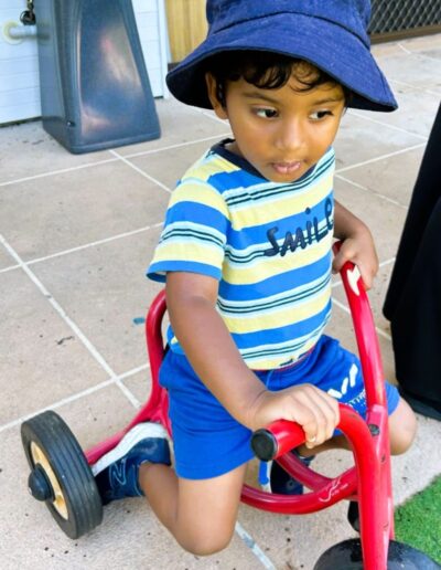 Morning routine in Pre-Kinder Enrich Early Education