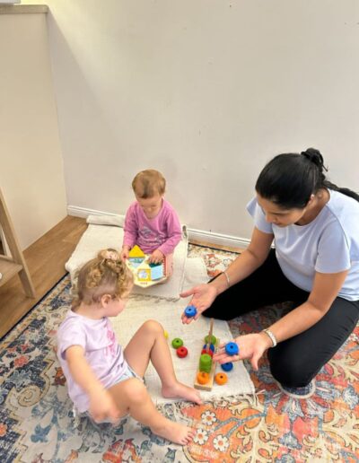 Morning routine in Pre-Kinder Enrich Early Education