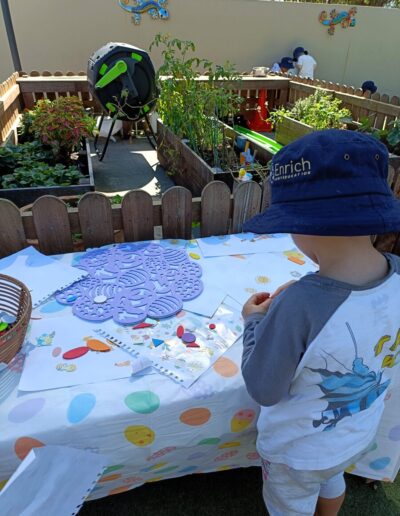 Easter Carnival creative play at our child care centre in Southport