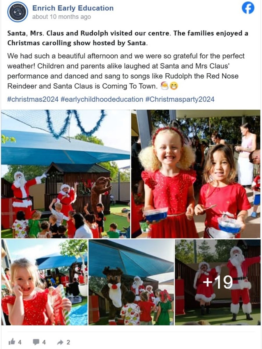 Santa Christmas Carols Show 2025