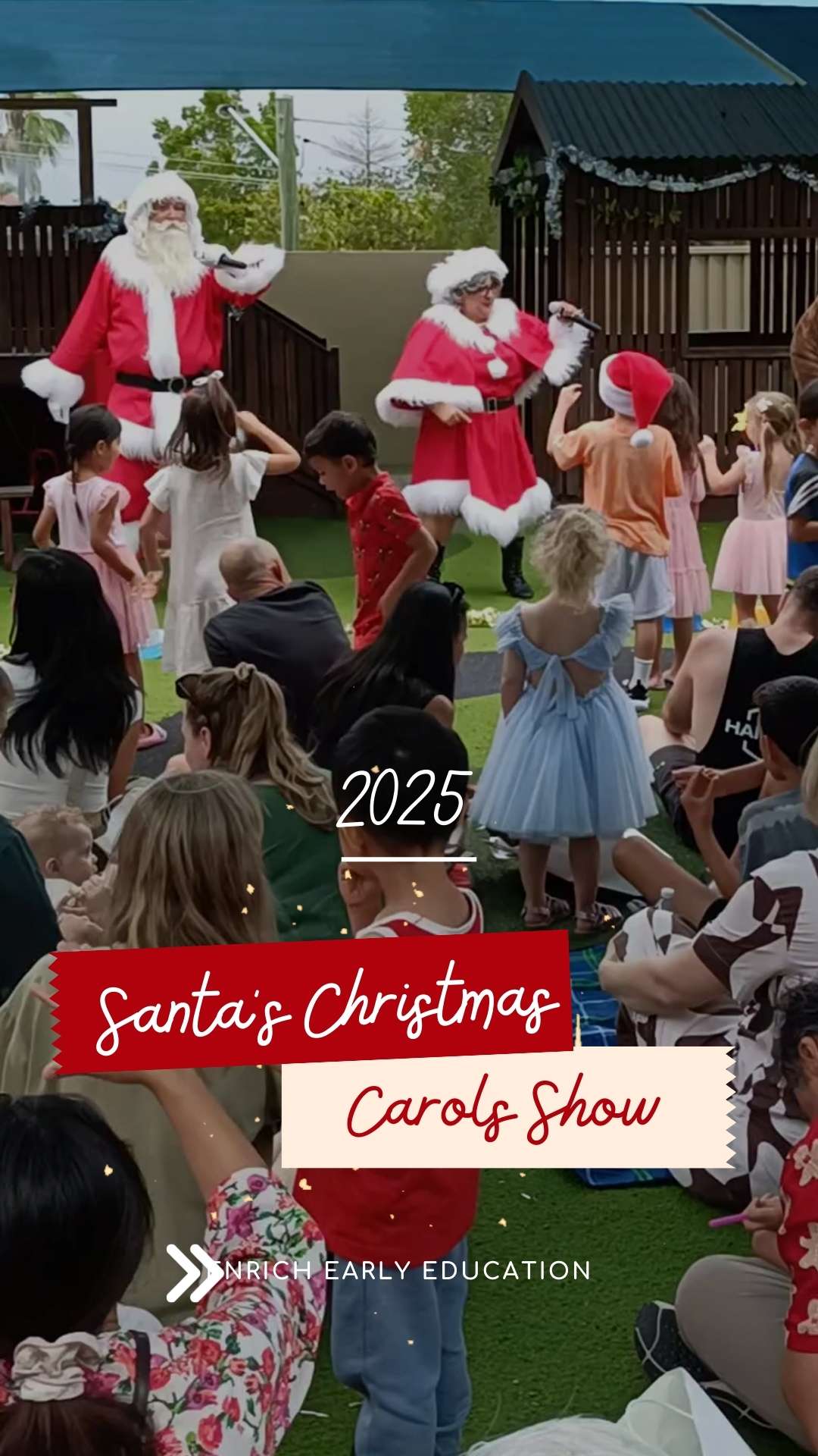 Christmas Caroling Show 2025 at Enrich child care in Southport