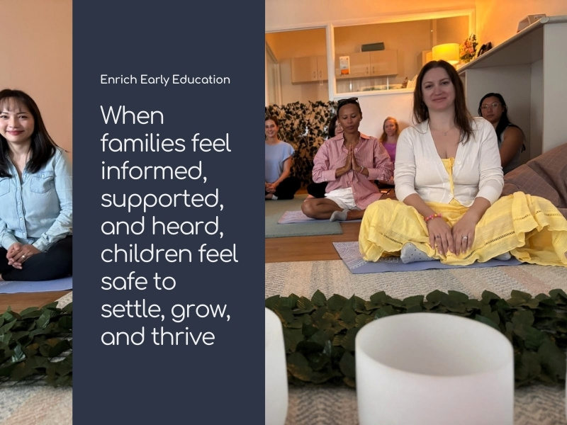 Enrich child care supports parents too