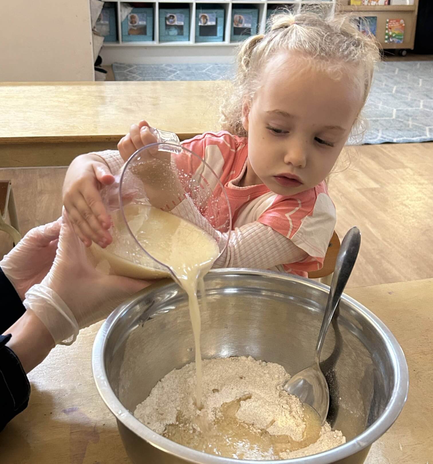 Cupcake making at Enrich Southport child care