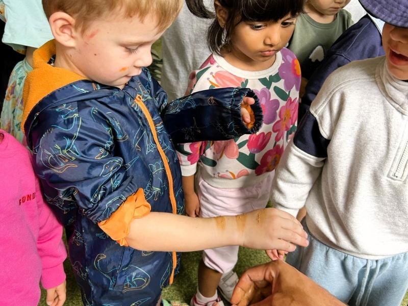 Interactive learning at Southport childcare Enrich