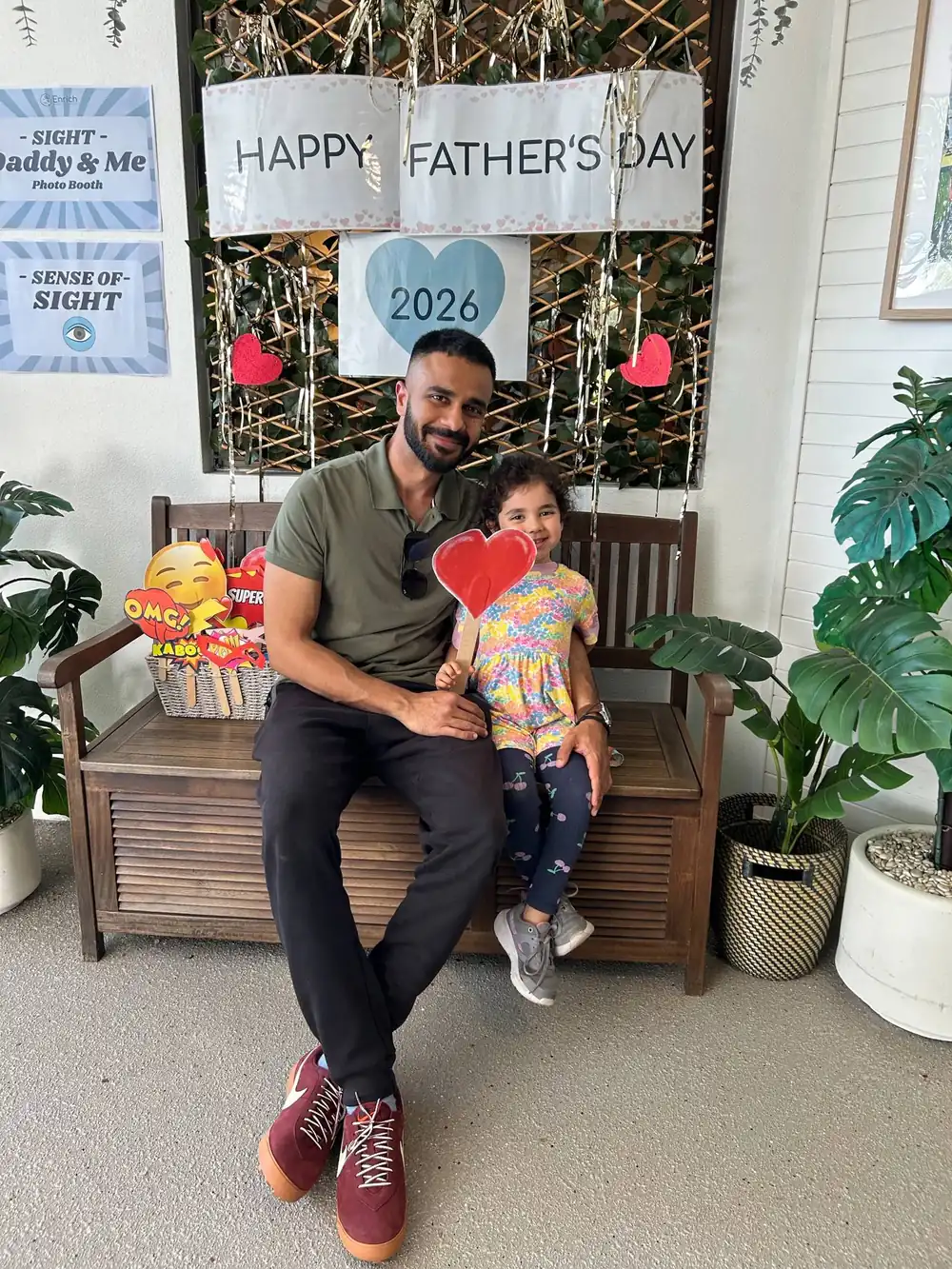 Father's Day celebration at Enrich Early Education in Southport